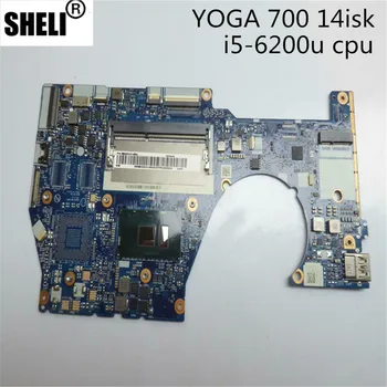 SHELI Lenovo jogos 700-14isk nešiojamas plokštė i5-6200u CPU nm-a601 plokštė 100% nemokamų bandymų pristatymas