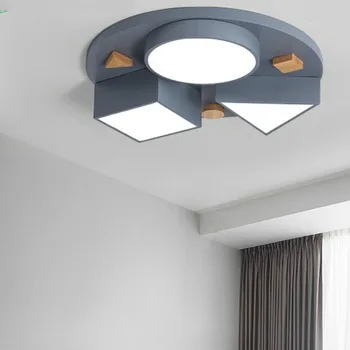 Šiaurės naujas miegamasis lempa paprasta apskrito geometrinis modeliavimas, apšvietimas, kūrybinė asmenybė paprasta namų miegamojo lubų lampLB40309