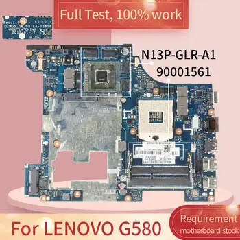 90001561 LENOVO G580 LA-7981P 11S90001561ZZ SLJ8E N13P-ŽLR-A1 DDR3 plokštė Mainboard visą bandymo 100% darbas