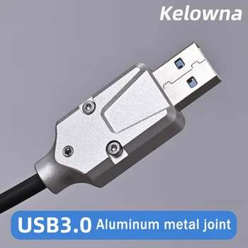Naujas kelowna Individualų Duomenų USB3.0 CNC Duomenų Kabelis Metalo Jungtis Plug Mechaninė Klaviatūra 