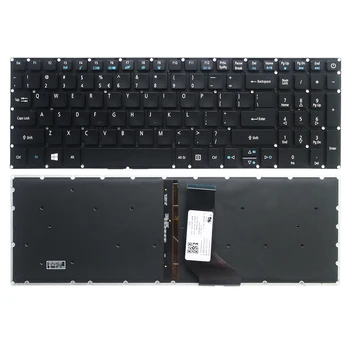 Naujas Nešiojamas kompiuteris Acer Swift SF315-51 SF315-51G N17P4 A515-52 A515-52G A515-53 A715-75 A715-75G JAV anglų Klaviatūra su foniniu Apšvietimu