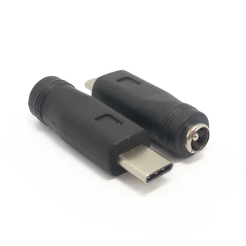 USB 3.1 Typ C USB-C DC 5,5 2,1 mm Maitinimo Lizdas Aufladen erweiterung Adapteris Verbindungsstück-adapteris für Neue Macbook & Patogu