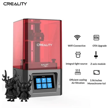 Creality Atnaujinti HALOT-VIENA (CL-60) Dervos, 3D Spausdintuvas Tiksliai Intergral Šviesos Šaltinis, WiFi Kontrolės ir Greitai Spausdinti