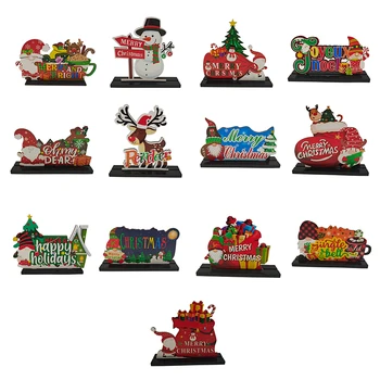 Kalėdų Ornamentu Išskirtinį Scenos Išdėstymas Ženklas, Papuošalai, Medžio Amatų Stalo Puošybos Festivalis 
