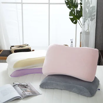 lėtai rikošetas atminties medvilnės pagalvės miegui kaklo neštuvų juokinga atlošo pagalvė pagalvės namų Kelionės Patalynės kaklo pagalvė