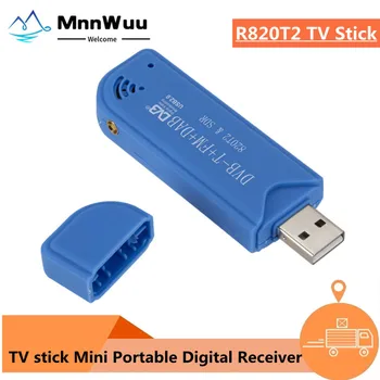 TV Stick Mini Nešiojamas Skaitmeninis Imtuvas, Usb 2.0 Programinę įrangą, Radijo Dvb-t R820T2 Sdr Skaitmeninės TV Imtuvas TV Stick Accessories Karšto