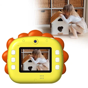 TRAVOR Vaikai momentinės vaizdo Kamera Momentinių HD 1080P Wifi Kamera, Skaitmeninis Fotoaparatas Su Spausdinimo Knygos Vaikams, Foto Kamera Žaislas