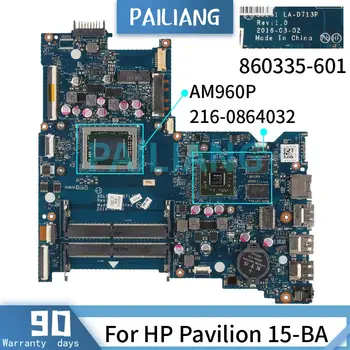 HP Pavilion 15-BA AM960P Nešiojamas Plokštė BDL51 LA-D713P 860335-601 854959-001 216-0864032 Sąsiuvinis Mainboard DDR4 Tesed