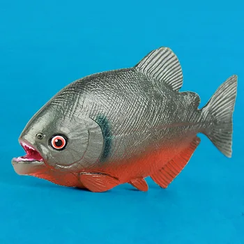 Sea Life Piranha Modelis, Modeliavimas Gyvūnų Modelio Veiksmo ir Žaislas Duomenys Mokymosi ir Švietimo Surinkimo Dovana Vaikams