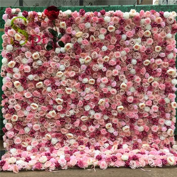 SPR Vestuvių Dekoravimas Fone Silk Black Rose Namų Dekoro Blush Dirbtinių Gėlių Sienos