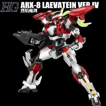 Bandai Gundam Anime Pav HG 1/144 Full Metal Panic ARX-8 Laevatein Metalo Dažymas GUNDAM Asamblėjos Modelis Anime Veiksmas Duomenys