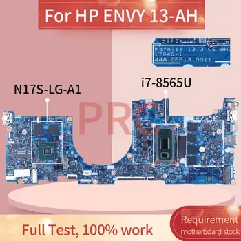 HP ENVY 13-AH i7-8565U Nešiojamas Plokštė 17946-1 SREJP N17S-LG-A1 Sąsiuvinis Mainboard