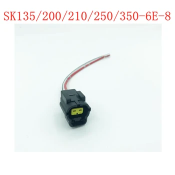 Dėl Ko-belco SK135/200/210/250/350-6E-8 hidraulinis siurblys proporcingas solenoid valve plug