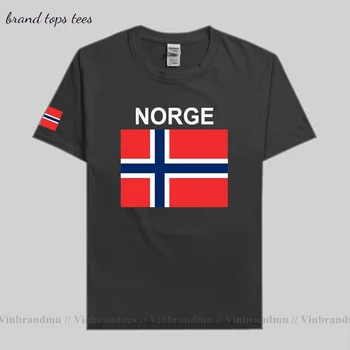 Norvegija Norvegija vyrų t marškinėliai, megztiniai tauta komandos marškinėlius medvilnės marškinėliai sporto susitikimas fitneso salėse drabužių tees norvegijos
