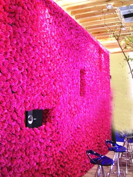 SPR Nemokamas Pristatymas 10vnt/daug Dirbtinio šilko rožė gėlių sienos vestuvių fonas etape arch gėlių vidaus rinkos apdailos gėlių