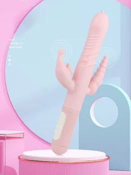 Naujas Imituoti Piršto Wiggling Triušis Vibratoriai Moterų Galinga G Spot Klitorio Stimuliatorius Sekso Žaislai Moterims, Suaugusiems 18 Masturbator