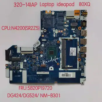 Lenovo Ieadpad 320-14IAP Nešiojamojo kompiuterio pagrindinė Plokštė CPU:N4200 (SR2Z5) DG424/DG524 NM-B301 FRU:5B20P19720 100% Bandymo Gerai