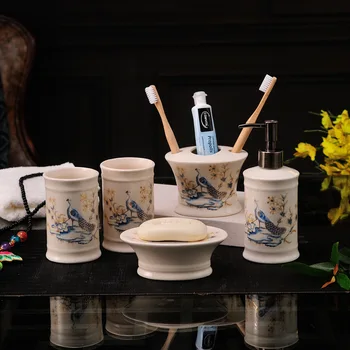 Amerikos Keramikos Kūrybos Namuose Naujasis Kinijos Turas Keraminių Vonios Skalbimo Penkių dalių Kostiumą