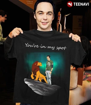 Simba Liūtas Karalius Ir Sheldon Cooper Jūs Mano Vietoje, T-Shirt
