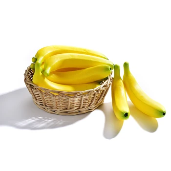 1 Vnt Dirbtinių Vaisių, Bananų Netikras Vaisius Pažinimo Mokymo priemonių EVA Plastiko Vaisių Store 