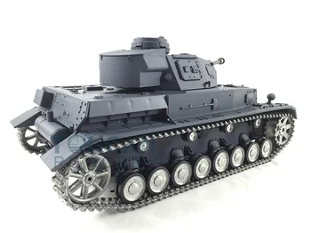 HENG LONG 1/16 Radijo bangomis valdomų Bakas Modelis 7.0 Individualų Panzer IV F2 3859 Metalo Trasos Ratus TH17401-SMT6