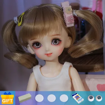 Naujas Atvykimo Shuga Pasakų Yuzu BJD Doll 1/6 kosmetika lėlės fullset pilnas profesionalus makiažas Žaislas Dovanos kilnojamojo bendras lėlės