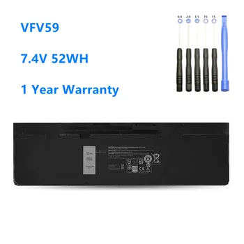 VFV59 W57CV GVD76 Nešiojamas Baterija DELL Latitude E7240 E7250 W57CV 0W57CV WD52H GVD76 VFV59 7.4 V 52WH