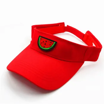 Raudona arbūzas siuvinėjimo Skydeliai Beisbolo kepuraitę Reguliuojamas Snapback cap vyrams ir moterims 130