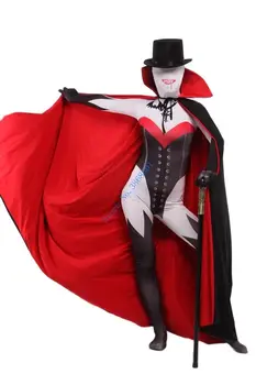 Ragana cosplay Catsuit Kostiumas Spausdinimo modelis Lycar Spandex viso Kūno Zentai kostiumas etape kostiumai klubas šalies jumpsuit