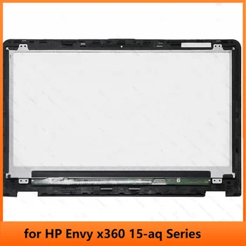 15.6 colių HP Envy x360 15-aq Serijos FHD IPS LED LCD Touchscreen Ekrano Asamblėjos 1920×1080 Nešiojamas Ekranas
