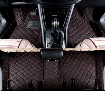 Geriausia kokybė! Custom specialių automobilių kilimėliai BMW 5 Serijos F11 2016-2010 dėvėti, atsparus vandeniui kilimėliai kilimai,Nemokamas pristatymas