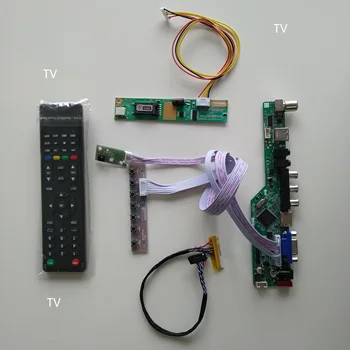 USB, VGA, AUDIO TV AV LCD LED 1 CCFL lempos Valdiklio tvarkyklę Valdyba 