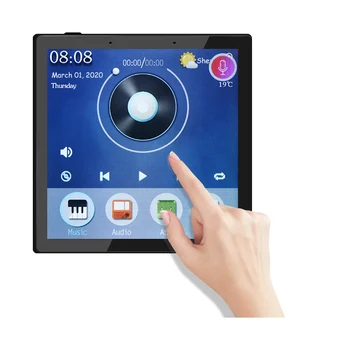 4 colių lietimui ekranas smart touch sienos jungiklis, protingo namo su tuya app